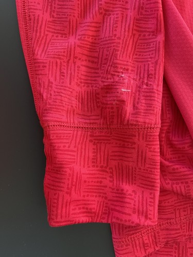 Tek Gear Womens Red Dry Tek Long Sleeves 1/4 Zip Jacket And Tank Top Size L - Picture 7 of 7