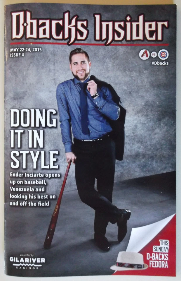 2015 Arizona Diamondbacks Dbacks Insider Programs #1 - #12 Your Choice or All - Image 4 of 4