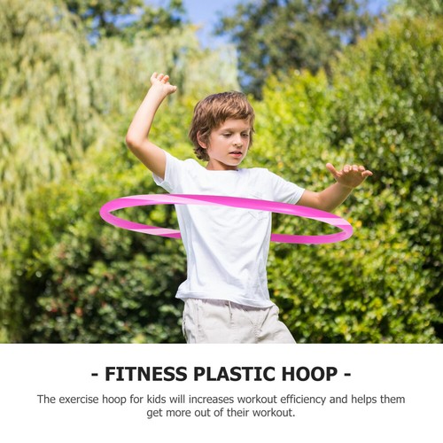 5pcs Kids Sports Playing Plastic Ring Children Indoor Outdoor Exercise Workout - 第 9/12 張圖片