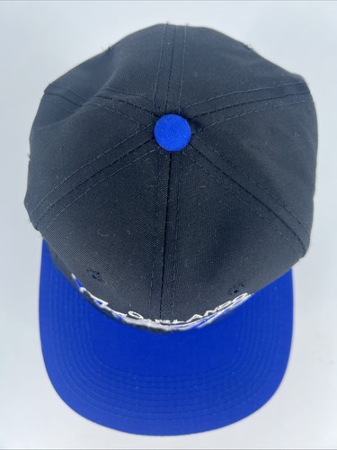Vintage NBA Orlando Magic 90’s Hat Cap SPORTS SPECIALTIES, THE TWILL Black/blue - Picture 4 of 15