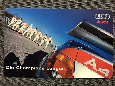 O 688 07.97 3 DM Audi A4 Die Champions League Sportpresse 12000 Ex. Neu* Mint***