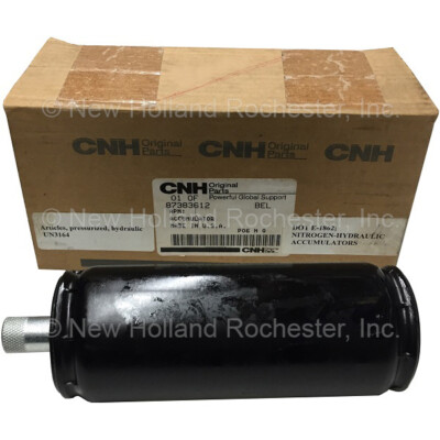 New Holland Accumulator Part # 87383612 for Windrowers H8040 H8060 
