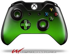 Smooth Fades Green Black Skin for XBOX One Controller