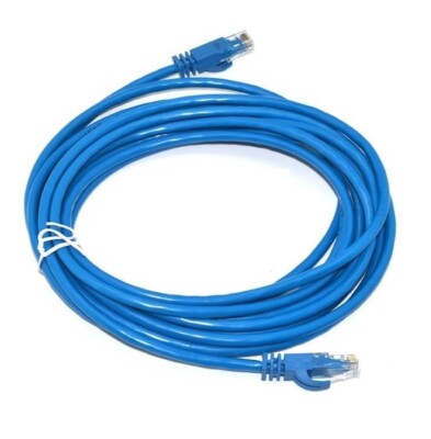 Neu 10m Ethernet RJ45 Kabel Vergoldet Gut Qualität Katze 5e Lan Netzwerk #141