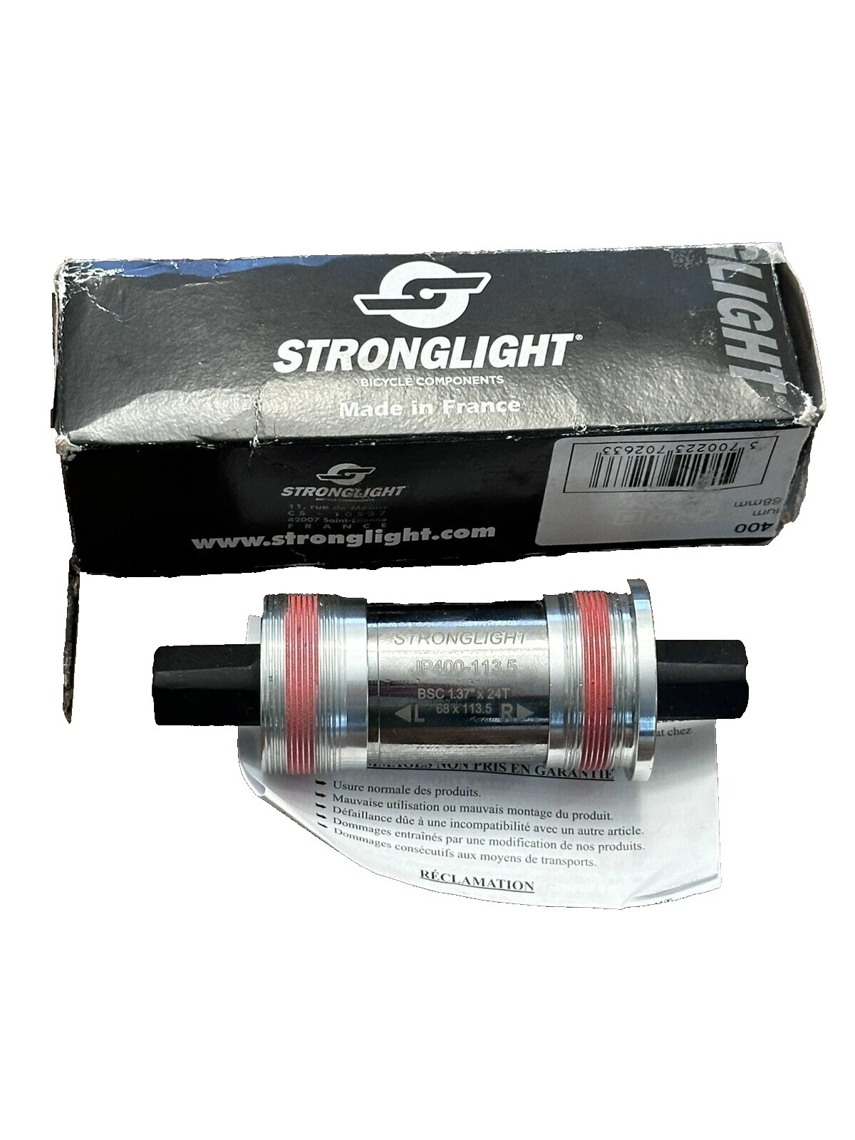 Stronglight Bicycle Bottom Brackets 68 mm Shell Width