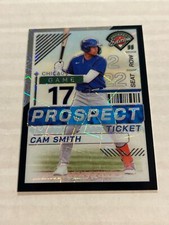 2024 PANINI PROSPECT EDITION CAM SMITH 21/39 BLACK VELOCITY PRIZM ASTROS SSP G1