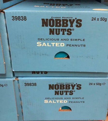 Nobby's arachidi salate 50 g (confezione da 24) - Foto 2 di 3