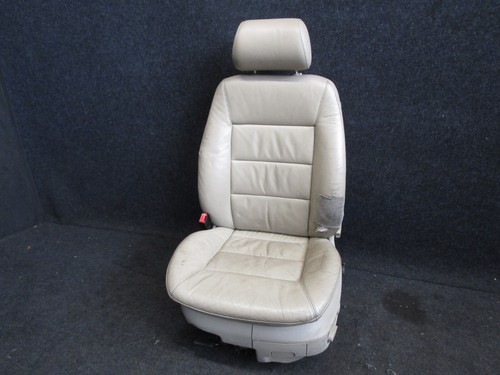 LEDER Fahrersitz Audi A6 S6 4B Sitz Ausstattung beige TWIST