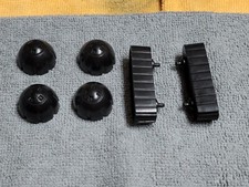 Vintage 1978 Kenner Star Wars - DROID FACTORY ORIGINAL PART  BLACK WHEELS LOT