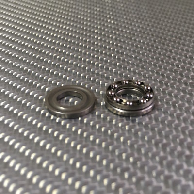 Axial Rillenkugellager Chromstahl 6 x 12 x 4.5 mm partCore F6-12M 180005