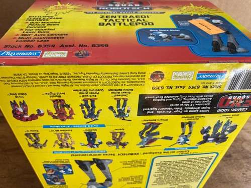 Centraedi Tactical Battlepod E-Frame Exo Squad Robotech scatola sigillata compagni di gioco vintage - Foto 8 di 10