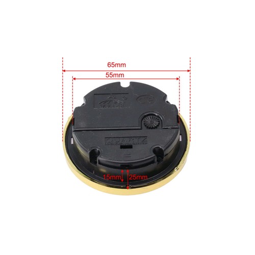 65mm Classic Craft Quartz Clock Movement Round Clocks Head Insert Decor Clock - Picture 2 of 10