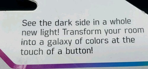 2018 Disney Star Wars "Darth Vader" "Color Changing Nightlight" New - 第 13/21 張圖片