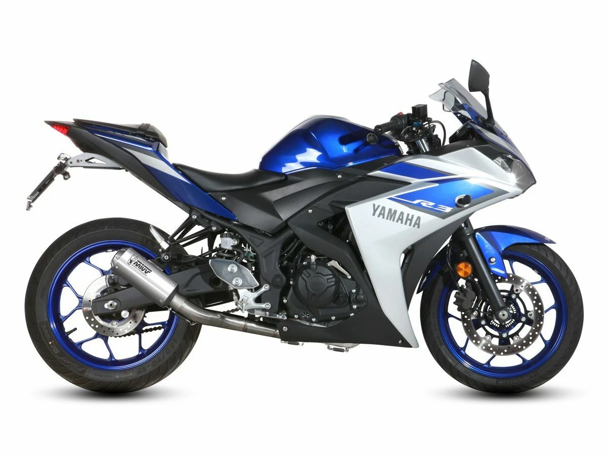 FULL SYSTEM MIVV POWER STEEL MK3 STAINLESS STEEL FOR YZF R3 2015