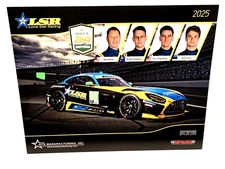 2025 IMSA GTD LONE STAR RACING #80 MERCEDES AMG GT3 EVO ROLEX 24 HRS POSTCARD V1