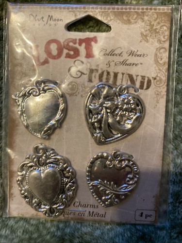 Neu in Verpackung Menge 4 Blau Mond Perlen Lost & Found Charms Plus Mehr 2007-? - Bild 5 von 9