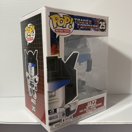 Funko POP Vinilo Retro Juguetes Transformers Jazz #25 Figura Vinilo T21 - Imagen 2 de 4