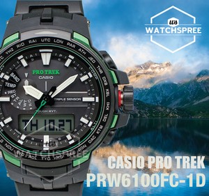 Casio Protrek Triple Sensor PRW-6100 Series Watch PRW6100FC-1D | eBay
