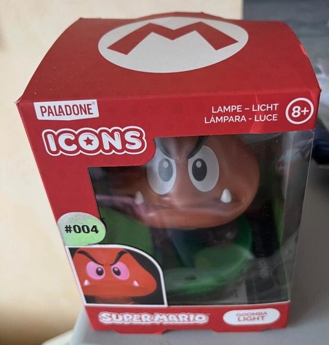Super Mario 5 figurines Lampes Paladone Super Star Fire Flower Question Block Go - Imagen 2 de 10