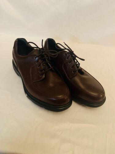 NWOT Callaway Mens Cg Golf Shoes Cleats Brown M208-08 Leather Low Top US SZ 10.5 - 第 1/10 張圖片