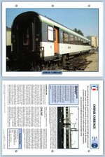 Corail Carriage - Modern Age - Legendary Trains Maxi Card