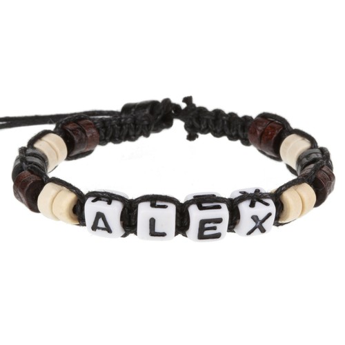 Pulsera Amistad Personalizada Niños Niños Niñas Nombre Letra Mensaje Cuentas - Imagen 57 de 232