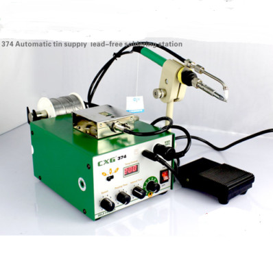 CXG374 automatic Tin Supply Feed System lead-free Welding soldering station