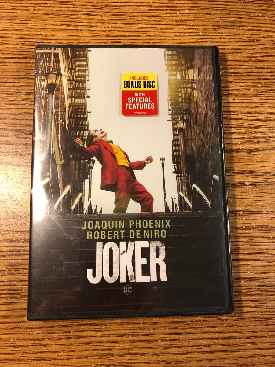 Joker DVD 2-Disc + Special Features Joaquin Phoenix Robert De Nero