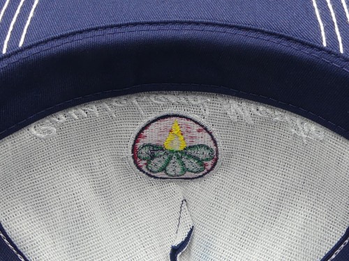K-Products Crystal And Maribo Beet Seed U.S.A Blue Mesh Snapback Trucker Hat Cap - Picture 10 of 12