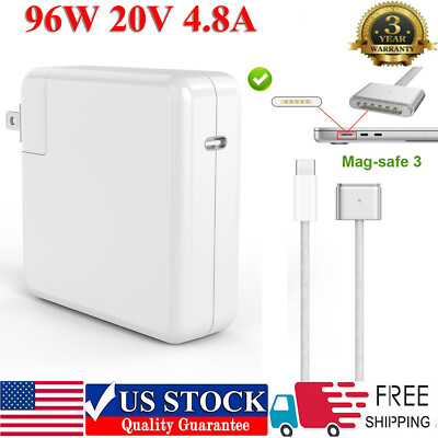 96W USB-C to Mag-3 Charger Adapter For MacBook 14''16''M1 M2 A2452/A2779/A2780