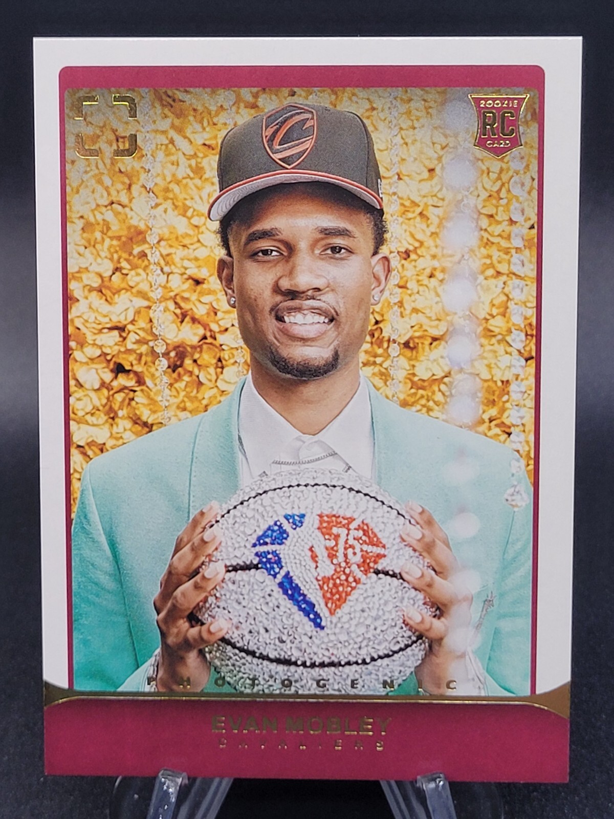 2021-22 PANINI PHOTOGENIC ROOKIE RC CAVALIERS EVAN MOBLEY #111
