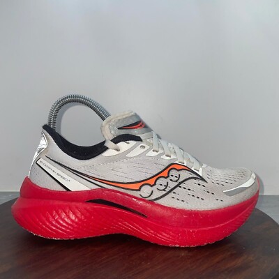 Saucony Endorphin Speed 3 Women s 7 Running Shoes White Black Vizi Red S10756-85
