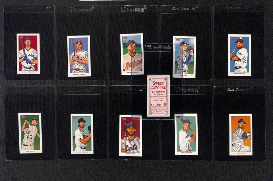 2020 Topps 206 Sweet Caporal Back Wave 1 комплект 1–50 Рут Клементе HOF RC PR 500 - Изображение 4 из 4