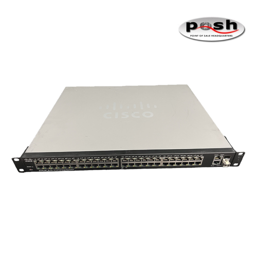Cisco SF220-48P Smart Plus Switch PoE 10/100 48 Ports - Picture 2 of 6