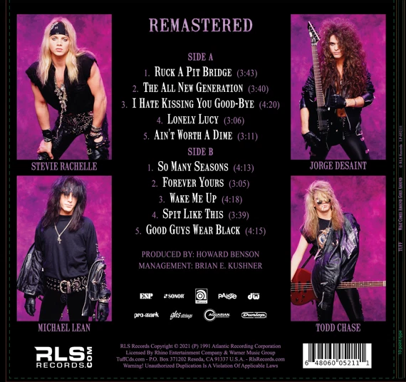 TUFF "What Comes Around Goes Around" 12" Vinyl Deluxe Remastered Edition SIGNED! - Image 3 of 4