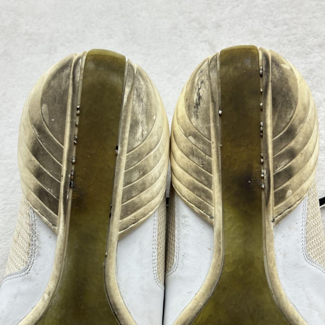 Gucci Lace Up Sneakers Shoes White Leather Size 41 US About 7.5 For Men thumbnail 14