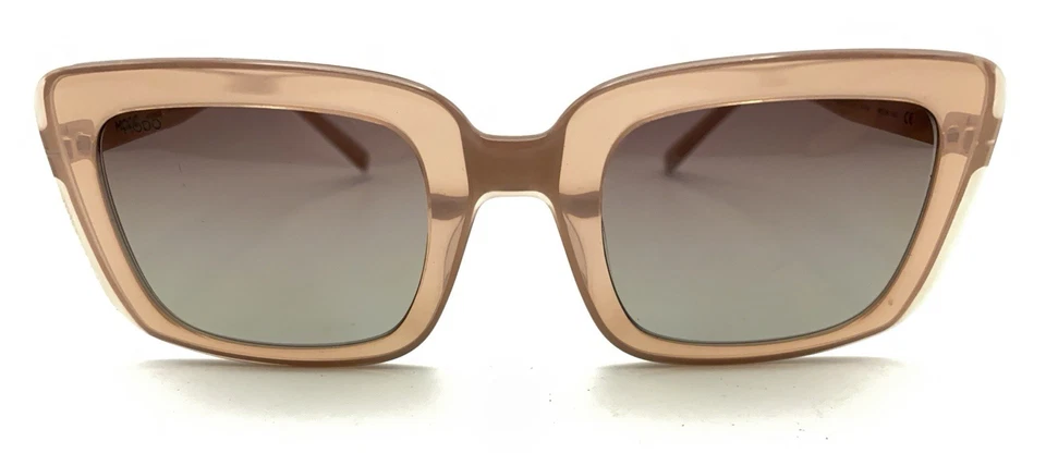 Gafas cuadradas transparentes rosa titanio Modo 471 lentes negras 48-24 140 para mujer Foto 2 de 4