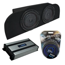 03-15 Fits Infiniti G35 Kicker CompVT CVT10 Subwoofer Dual 10" Sub Box HA-A800.1