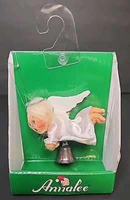 New In Box Annalee Christmas Ornament 3'' Silver Sparkle Angel 2013 Edition