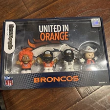 Little People Collector - NFL - Denver Broncos - Fisher Price Series 1 - NEW