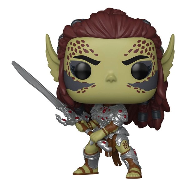 Funko FK88348 - Baldur's Gate 3 Pop! Games Vinyl Figur Lae'zel W/Sword 9 Cm - Ne-image
