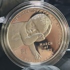 2015 W March Of Dimes Commemorative Proof Silver Dollar In OGP W/COA. A1637 — photo 3