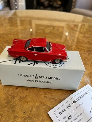 Pathfinder Models PFM 8 Ford Consul Capri GT 1/43 scale England MIB RED