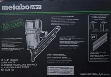Metabo HPT NR83A5 3-1/4 in. Plastic Collated Framing Nailer