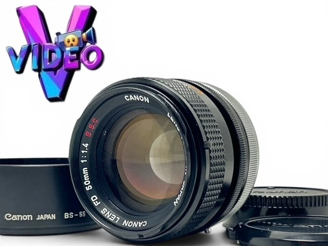 Canon EF ブラック FD 50mm F1.4付 現状品 Canon FD 50mm f/1.4 Camera Lenses for sale | eBay
