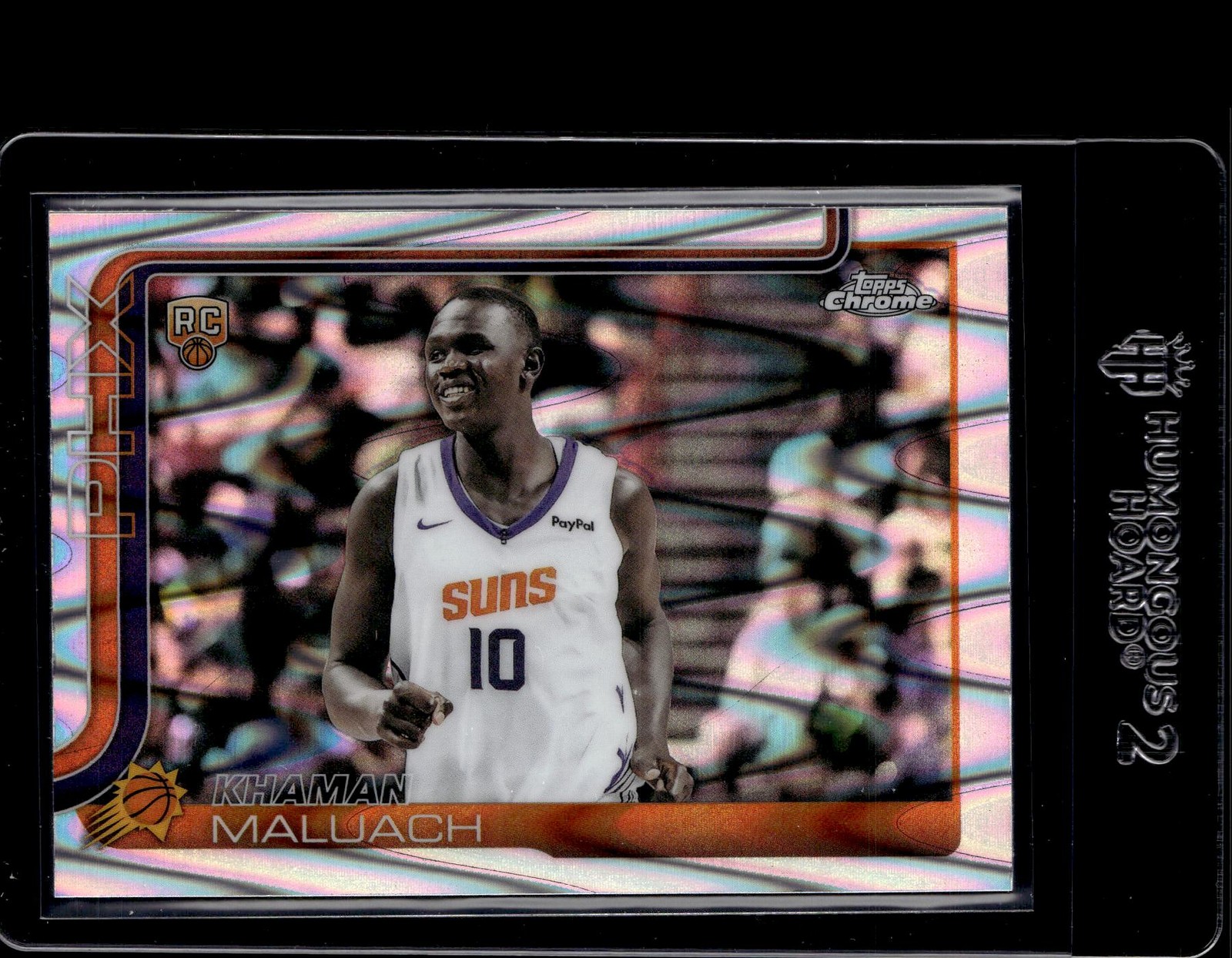 2025-26 Topps Chrome Wave Refractor #260 Khaman Maluach RC