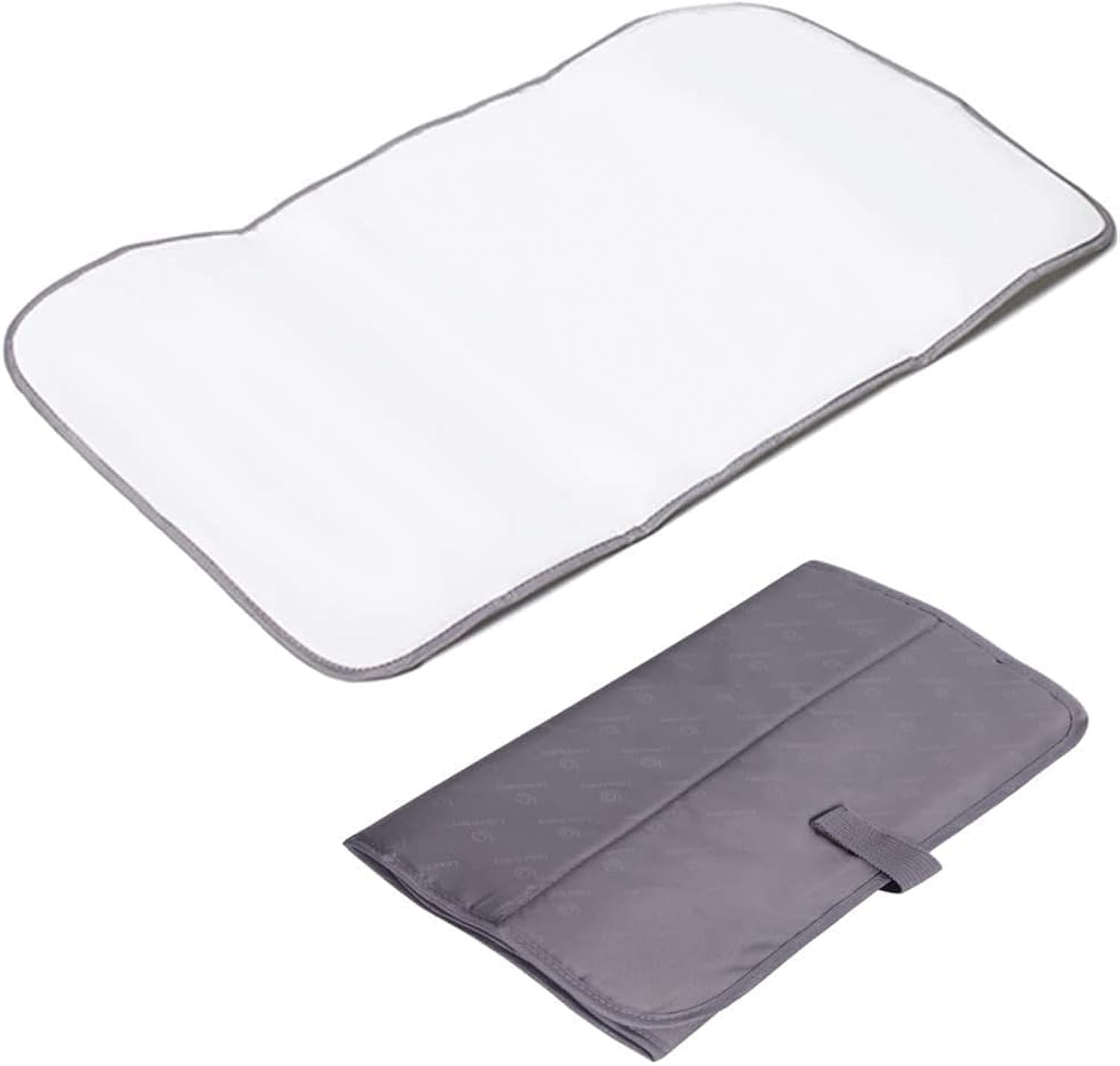 Lekebaby Foldable Travel Changing Mat Portable Baby Change Mat Grey