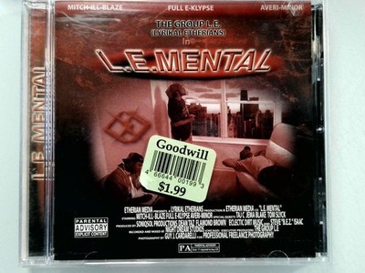 The Group L.E. - L.E.Mental CD 2003 Hip Hop Rap Etherian Media