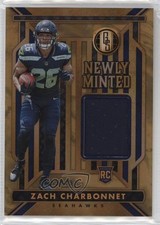 2023 Panini Gold Standard Newly Minted Memorabilia /399 Zach Charbonnet 16wc