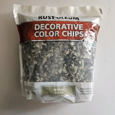 Rust-Oleum Mocha Blend Concrete Floor Decorative Color Chips 301238 New